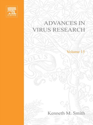 cover image of Advances in Virus Research